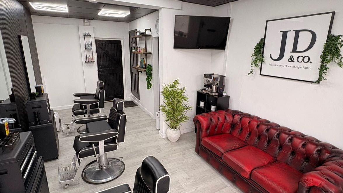 JD & Co. Barbershop interior